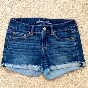American Eagle Stretch Denim Shorts Size 6